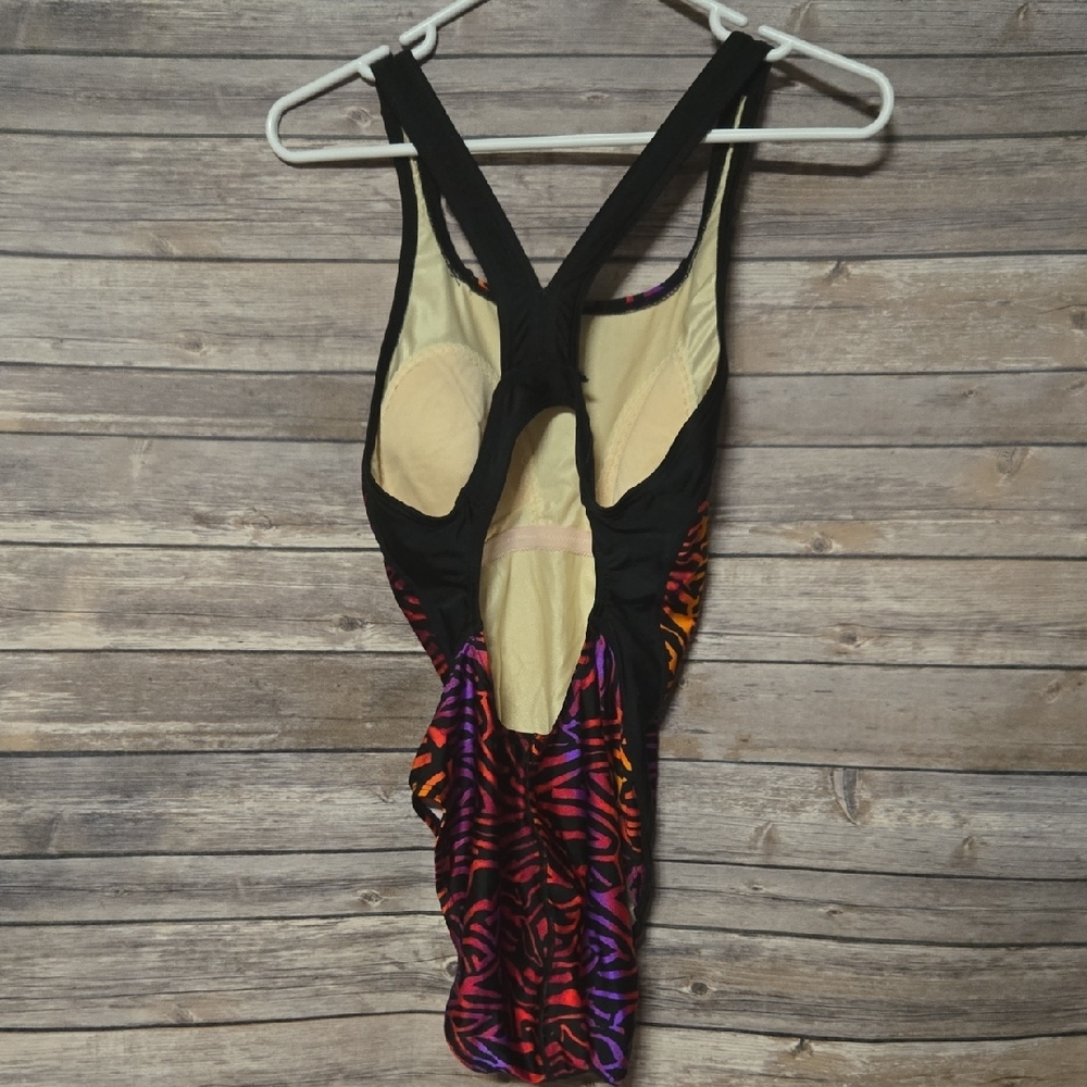 Speedo Multicolor Patterned One Piece Swimsuit - image 3